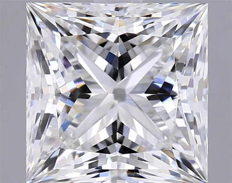 2.52ct Princess Lab Grown Diamond (Colour E, Clarity VVS1, IGI Certified)