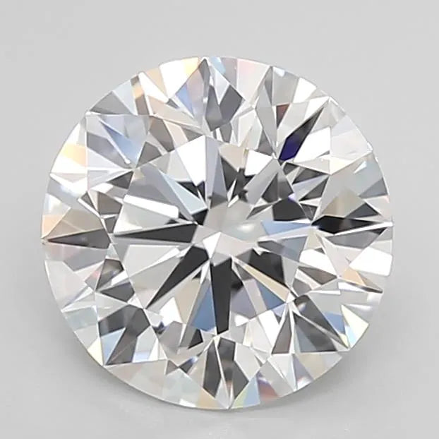 2.52ct Round Lab Grown Diamond (Colour D, Clarity IF, Cut ID, IGI Certified)