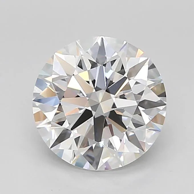 2.52ct Round Lab Grown Diamond (Colour D, Clarity IF, Cut ID, IGI Certified)