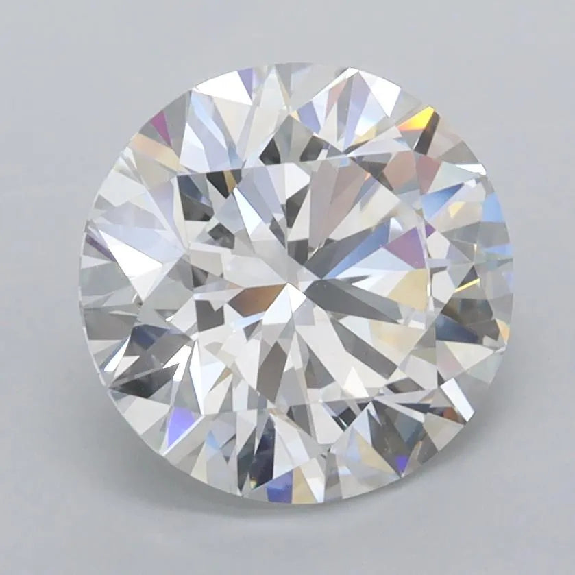 2.52ct Round Lab Grown Diamond (Colour E, Clarity IF, Cut ID, IGI Certified)