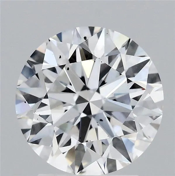 2.52ct Round Lab Grown Diamond (Colour F, Clarity SI1, Cut EX, IGI Certified)