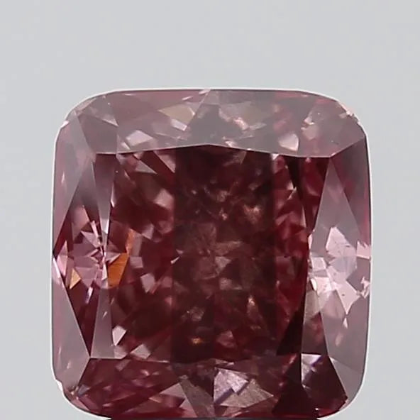 2.53ct Cushion brilliant Lab Grown Diamond (Colour Fancy Intense Pink, Clarity SI2, IGI Certified)