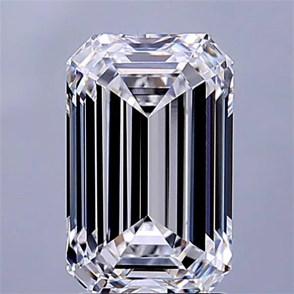 2.53ct Emerald Lab Grown Diamond (Colour D, Clarity VVS1, IGI Certified)
