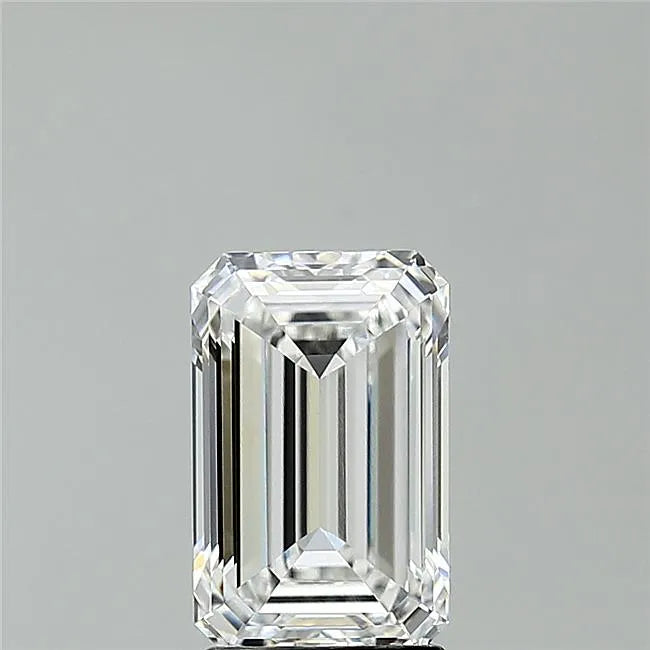 2.53ct Emerald Lab Grown Diamond (Colour D, Clarity VVS1, IGI Certified)