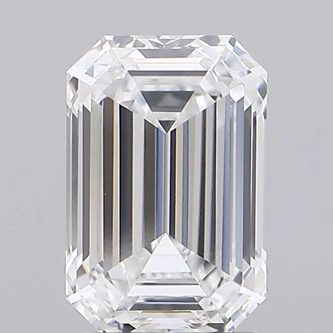 2.53ct Emerald Lab Grown Diamond (Colour E, Clarity VVS1, IGI Certified)