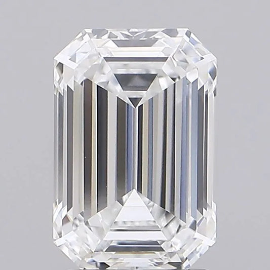 2.53ct Emerald Lab Grown Diamond (Colour E, Clarity VVS1, IGI Certified)