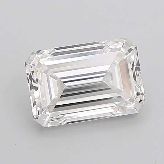 2.53ct Emerald Lab Grown Diamond (Colour F, Clarity VVS1, IGI Certified)