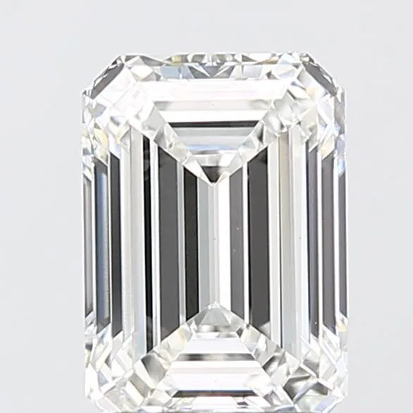 2.53ct Emerald Lab Grown Diamond (Colour F, Clarity VVS2, IGI Certified)