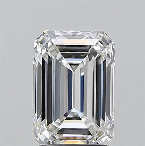 2.53ct Emerald Lab Grown Diamond (Colour G, Clarity VS1, IGI Certified)
