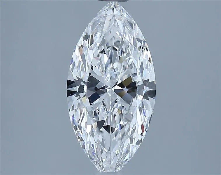 2.53ct Marquise Lab Grown Diamond (Colour D, Clarity VVS1, IGI Certified)
