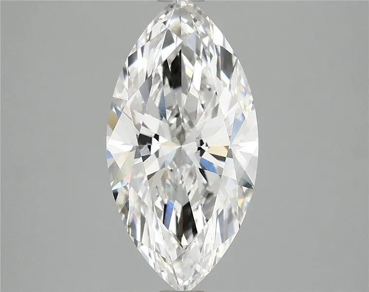 2.53ct Marquise Lab Grown Diamond (Colour E, Clarity VS2, IGI Certified)