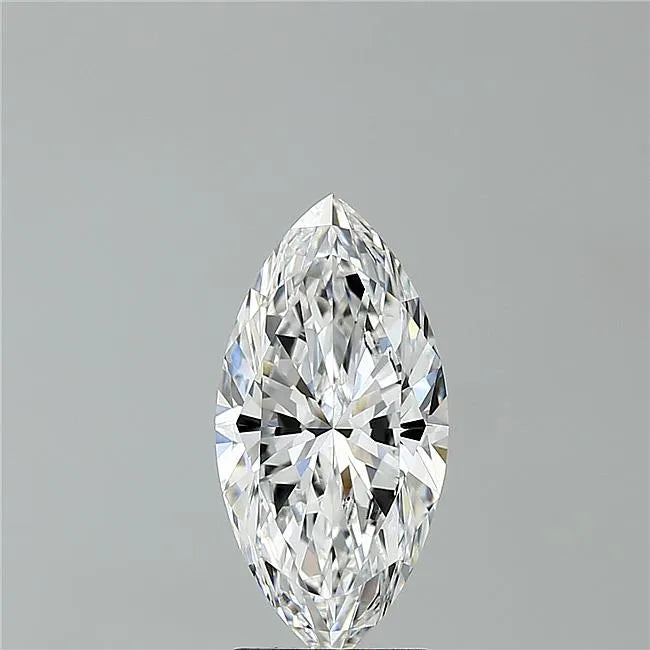 2.53ct Marquise Lab Grown Diamond (Colour E, Clarity VVS1, IGI Certified)