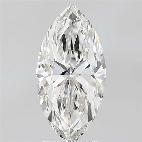 2.53ct Marquise Lab Grown Diamond (Colour G, Clarity VVS2, IGI Certified)