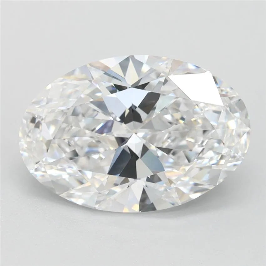 2.53ct Oval Lab Grown Diamond (Colour D, Clarity IF, IGI Certified)