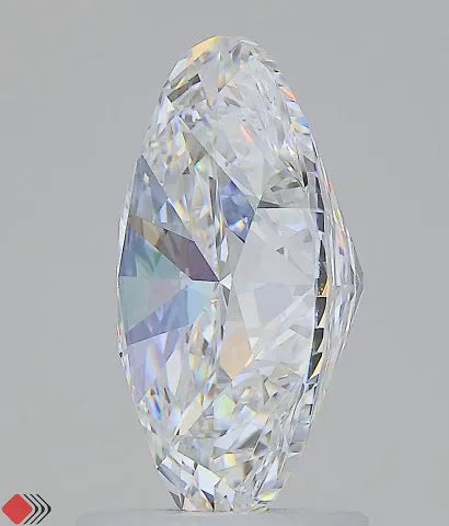 2.53ct Oval Lab Grown Diamond (Colour D, Clarity IF, IGI Certified)