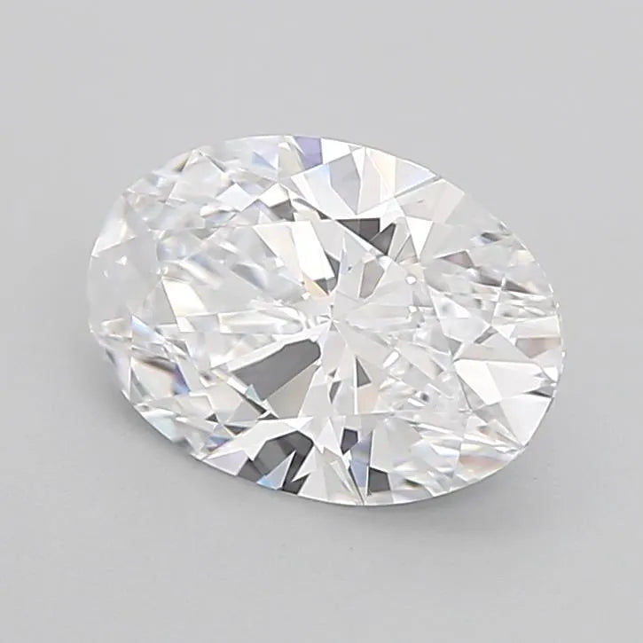 2.53ct Oval Lab Grown Diamond (Colour D, Clarity VVS1, Cut EX, IGI Certified)