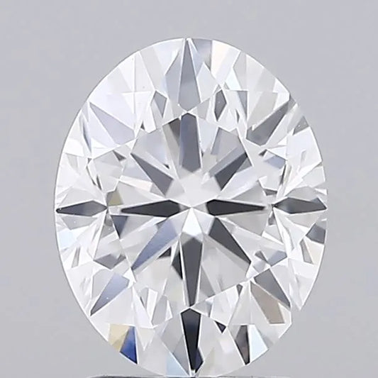 2.53ct Oval Lab Grown Diamond (Colour D, Clarity VVS1, IGI Certified)