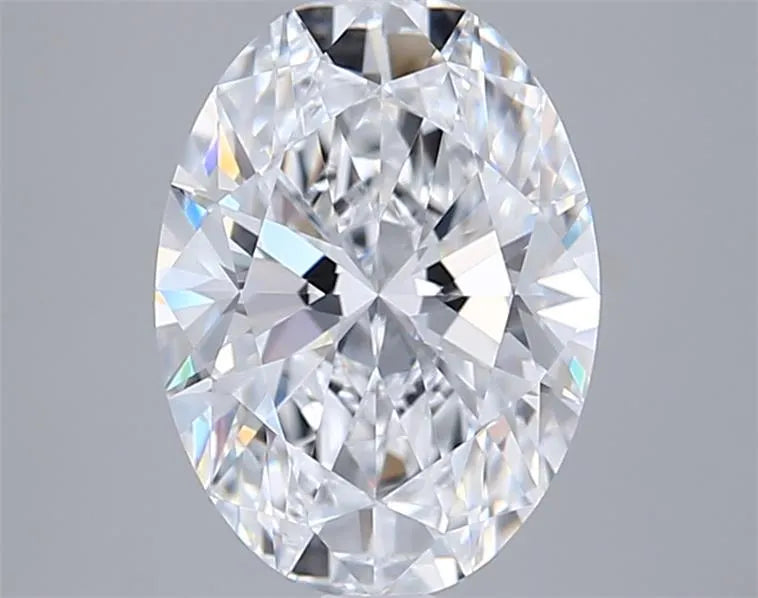 2.53ct Oval Lab Grown Diamond (Colour D, Clarity VVS2, GIA Certified)