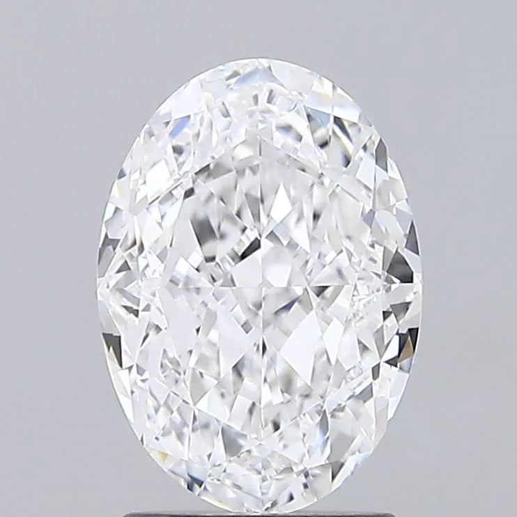 2.53ct Oval Lab Grown Diamond (Colour D, Clarity VVS2, IGI Certified)
