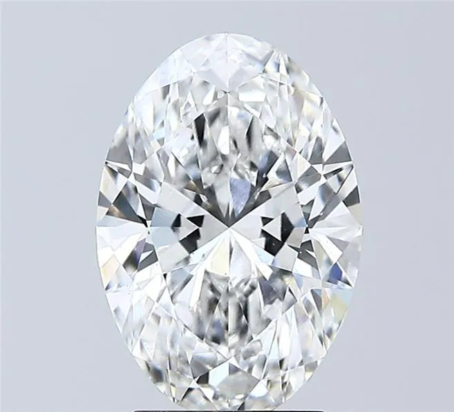 2.53ct Oval Lab Grown Diamond (Colour E, Clarity VS2, IGI Certified)