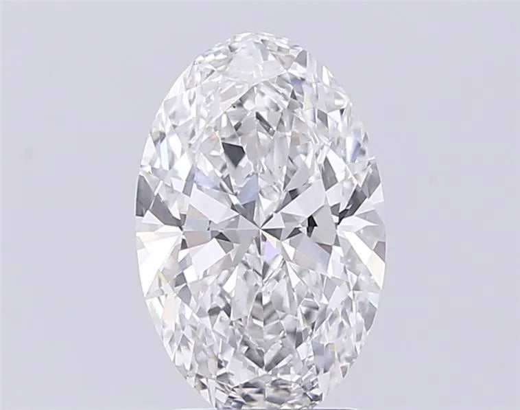 2.53ct Oval Lab Grown Diamond (Colour E, Clarity VS2, IGI Certified)