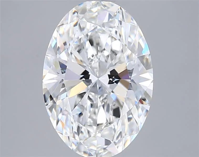 2.53ct Oval Lab Grown Diamond (Colour E, Clarity VVS1, IGI Certified)