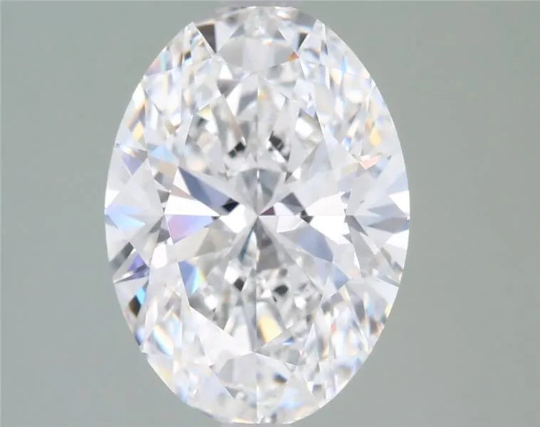 2.53ct Oval Lab Grown Diamond (Colour E, Clarity VVS1, IGI Certified)