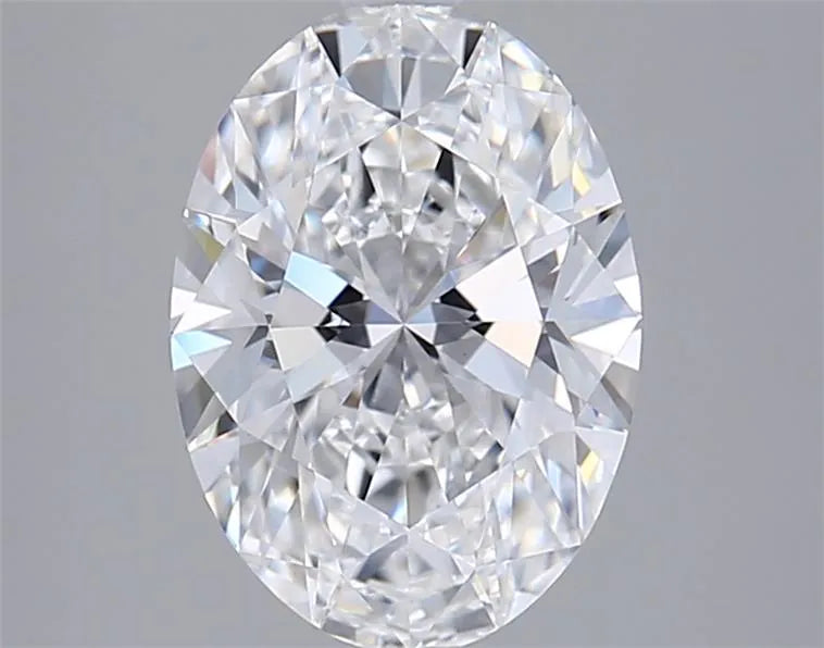 2.53ct Oval Lab Grown Diamond (Colour E, Clarity VVS1, IGI Certified)