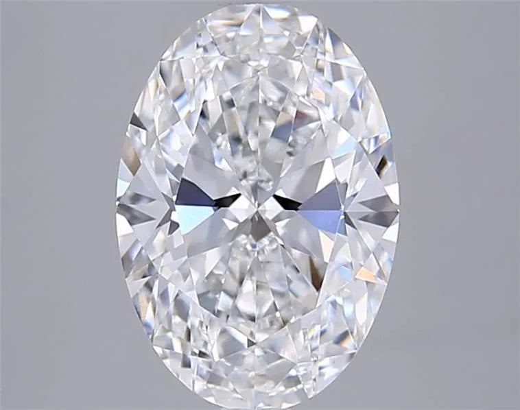 2.53ct Oval Lab Grown Diamond (Colour E, Clarity VVS1, IGI Certified)