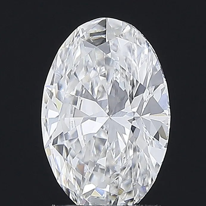 2.53ct Oval Lab Grown Diamond (Colour E, Clarity VVS2, IGI Certified)