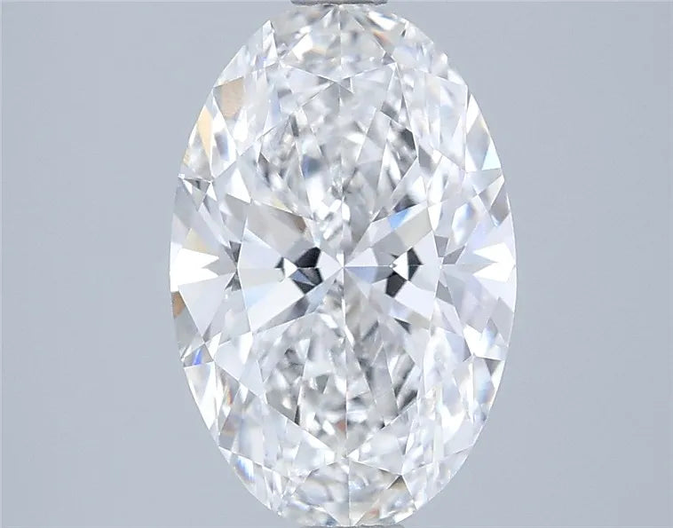2.53ct Oval Lab Grown Diamond (Colour E, Clarity VVS2, IGI Certified)