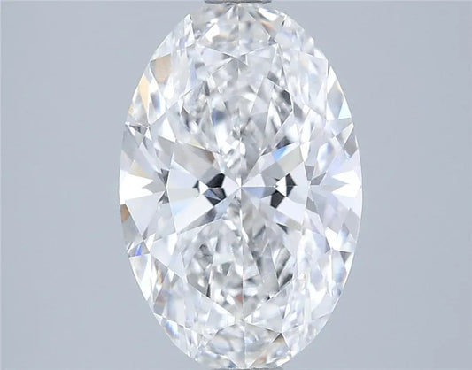 2.53ct Oval Lab Grown Diamond (Colour E, Clarity VVS2, IGI Certified)