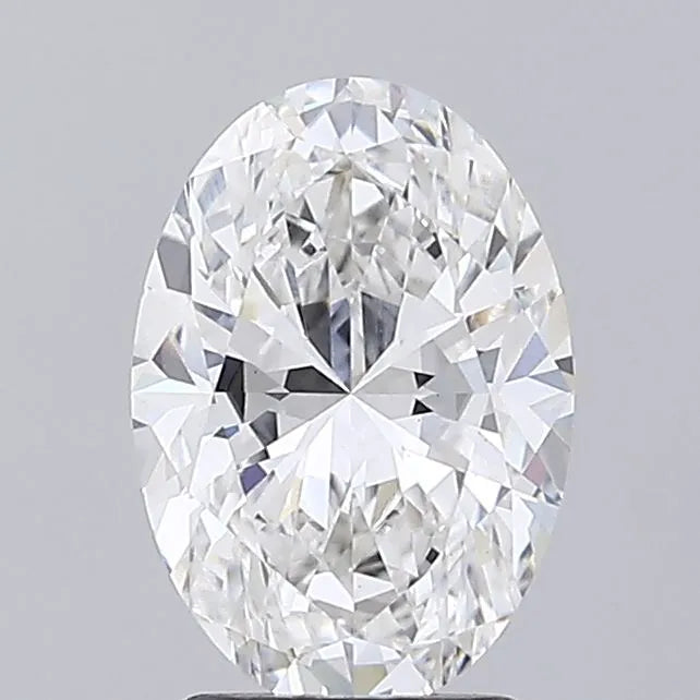 2.53ct Oval Lab Grown Diamond (Colour F, Clarity VS1, IGI Certified)