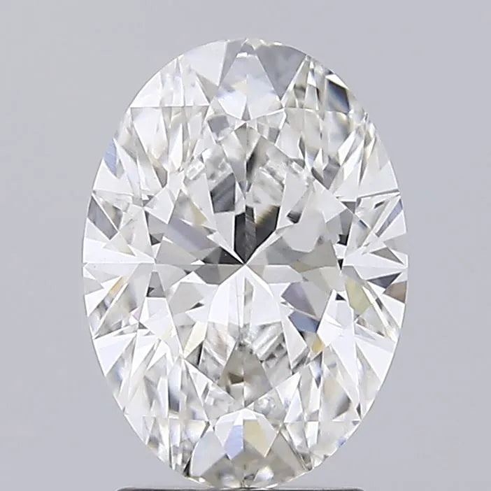 2.53ct Oval Lab Grown Diamond (Colour F, Clarity VS1, IGI Certified)