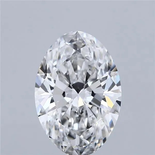 2.53ct Oval Lab Grown Diamond (Colour F, Clarity VVS2, IGI Certified)