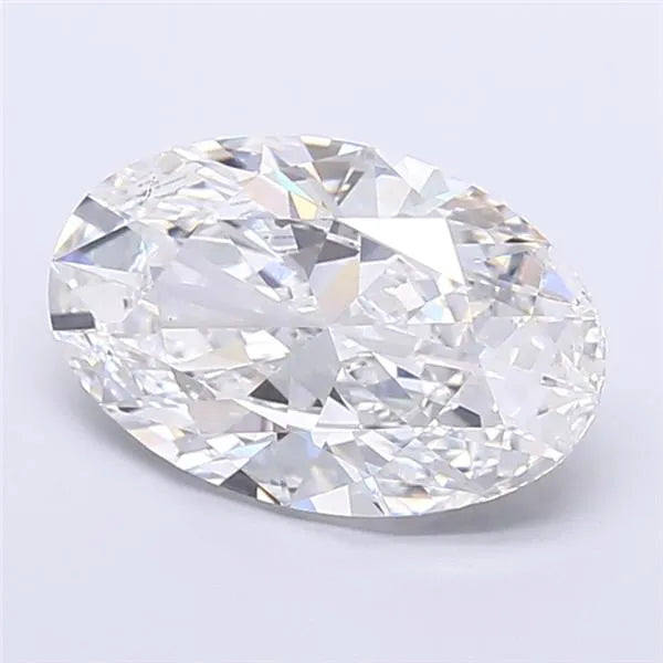 2.53ct Oval Lab Grown Diamond (Colour F, Clarity VVS2, IGI Certified)