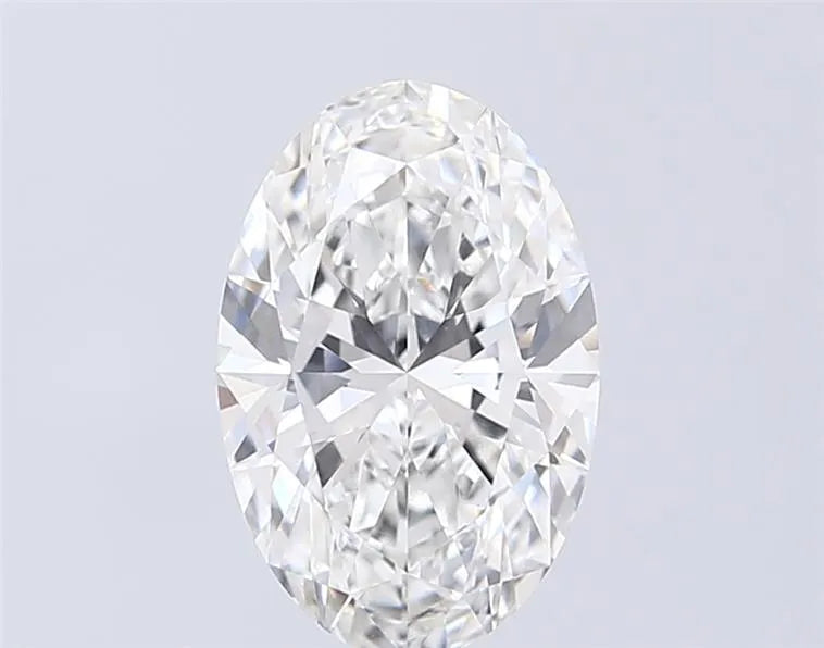 2.53ct Oval Lab Grown Diamond (Colour F, Clarity VVS2, IGI Certified)