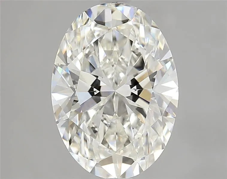 2.53ct Oval Lab Grown Diamond (Colour G, Clarity VVS2, Cut EX, IGI Certified)