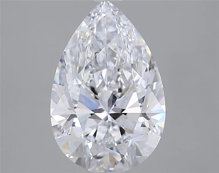 2.53ct Pear Lab Grown Diamond (Colour D, Clarity VVS2, GIA Certified)