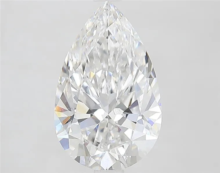 2.53ct Pear Lab Grown Diamond (Colour D, Clarity VVS2, IGI Certified)