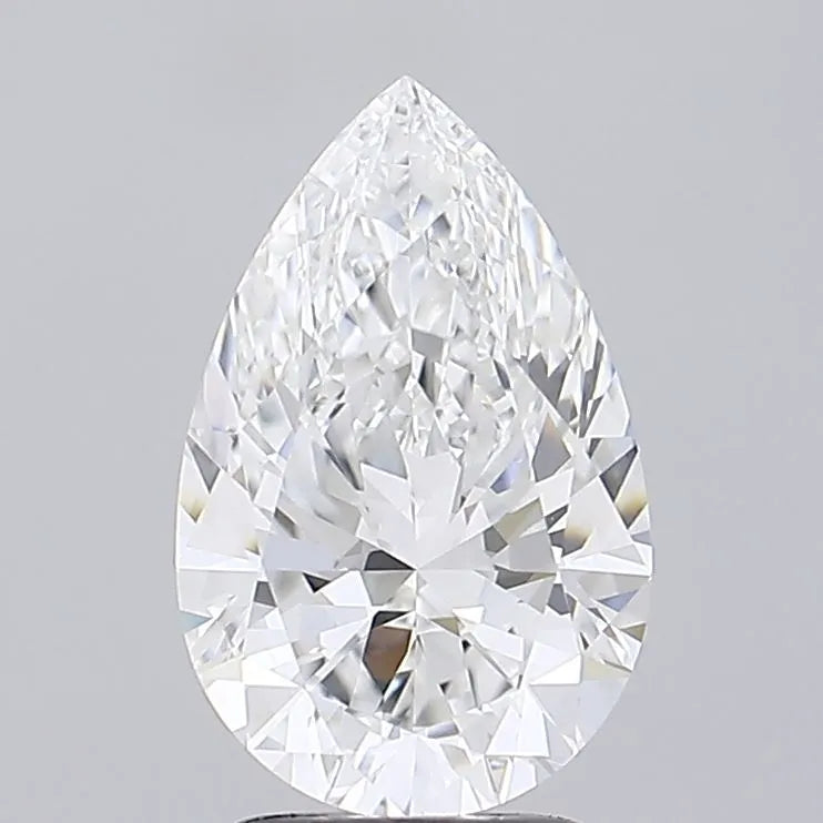2.53ct Pear Lab Grown Diamond (Colour E, Clarity VVS1, IGI Certified)