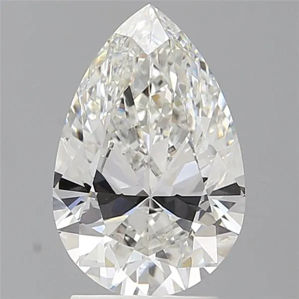 2.53ct Pear Lab Grown Diamond (Colour E, Clarity VVS2, IGI Certified)