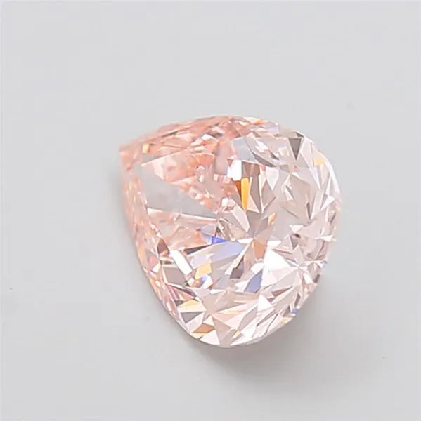 2.53ct Pear Lab Grown Diamond (Colour Fancy Pink, Clarity VS2, IGI Certified)