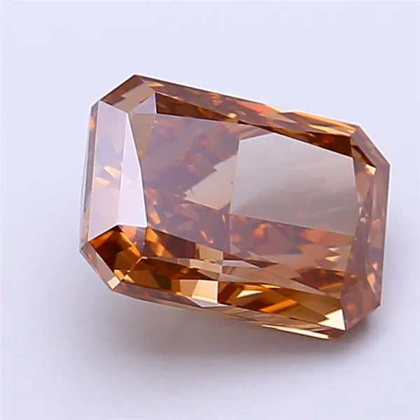 2.53ct Radiant Lab Grown Diamond (Colour Fancy Brown, Clarity VVS2, IGI Certified)