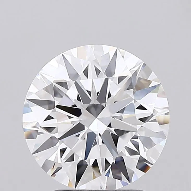 2.53ct Round Lab Grown Diamond (Colour D, Clarity FL, Cut ID, IGI Certified)
