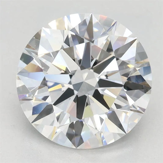 2.53ct Round Lab Grown Diamond (Colour D, Clarity IF, Cut EX, GIA Certified)
