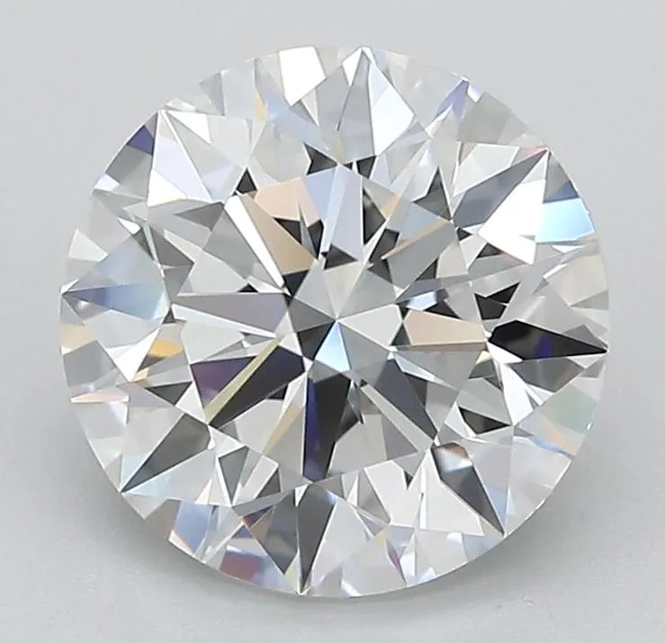 2.53ct Round Lab Grown Diamond (Colour D, Clarity IF, Cut ID, IGI Certified)