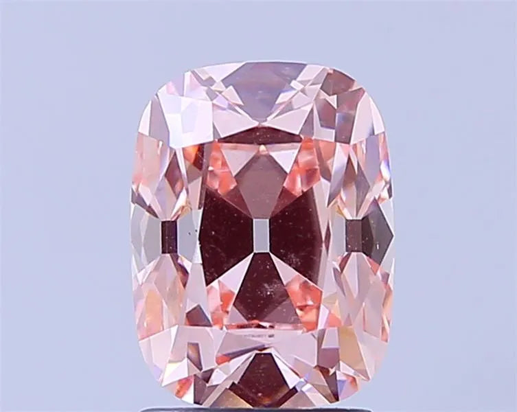 2.54ct Cushion Lab Grown Diamond (Colour Fancy Intense Pink, Clarity VS1, IGI Certified)