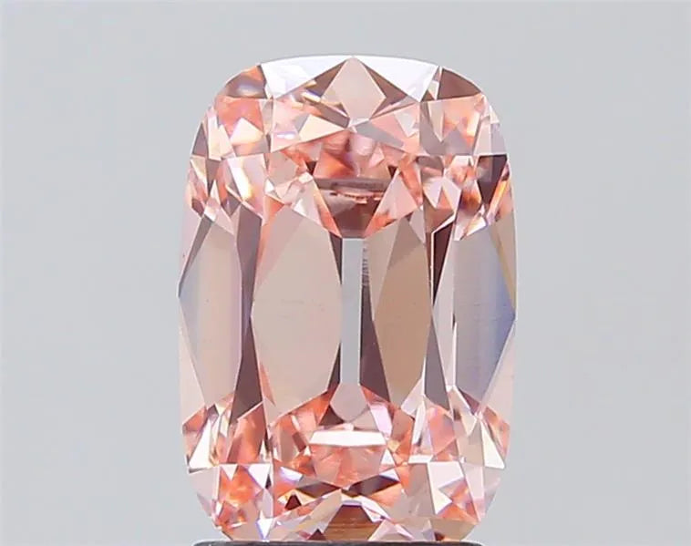 2.54ct Cushion brilliant Lab Grown Diamond (Colour Fancy Intense Pink, Clarity VS1, IGI Certified)