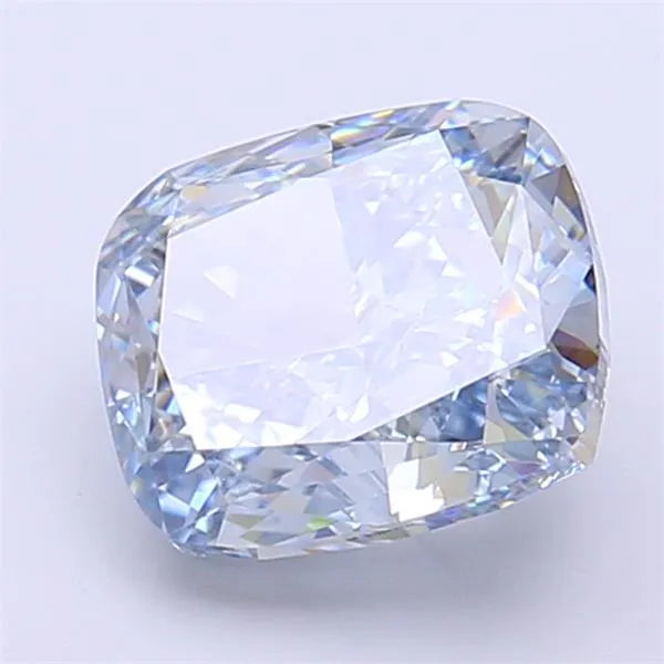 2.54ct Cushion modified Lab Grown Diamond (Colour Fancy Intense Blue, Clarity VVS1, IGI Certified)